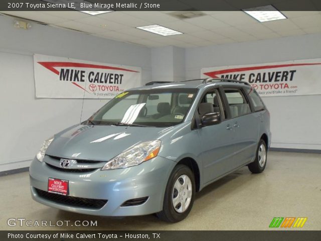 2007 Toyota Sienna LE in Blue Mirage Metallic