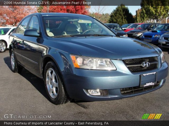 2006 Hyundai Sonata GLS V6 in Aquamarine Pearl