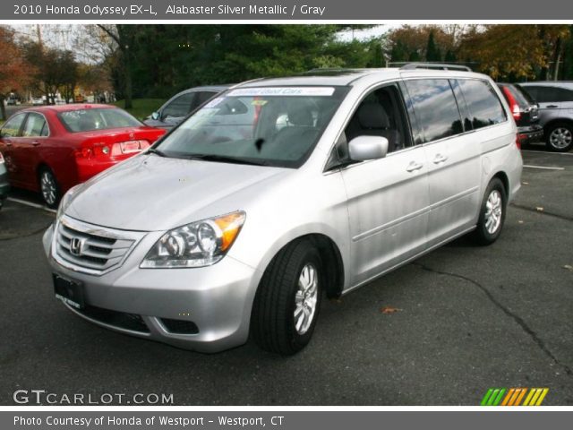 2010 Honda Odyssey EX-L in Alabaster Silver Metallic