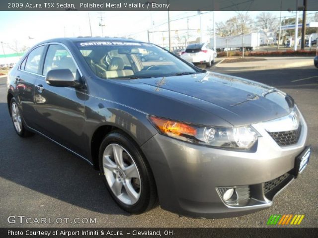 2009 Acura TSX Sedan in Polished Metal Metallic