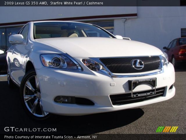 2009 Lexus GS 350 AWD in Starfire White Pearl