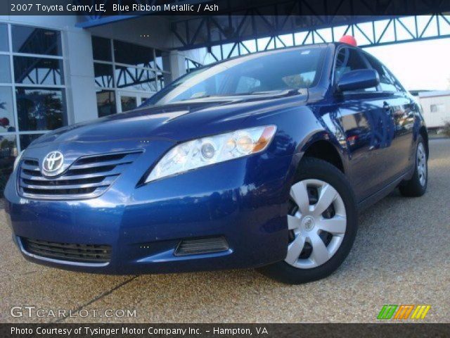 2007 Toyota Camry LE in Blue Ribbon Metallic