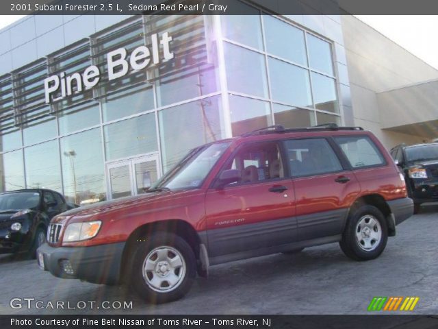 2001 Subaru Forester 2.5 L in Sedona Red Pearl