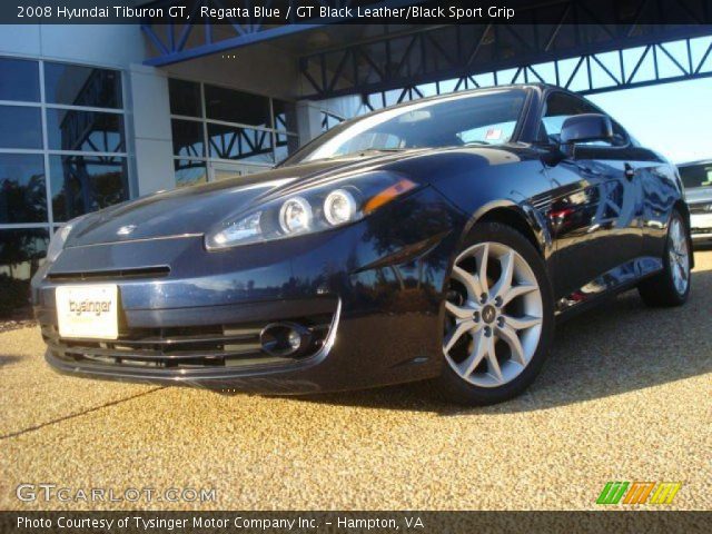 2008 Hyundai Tiburon GT in Regatta Blue
