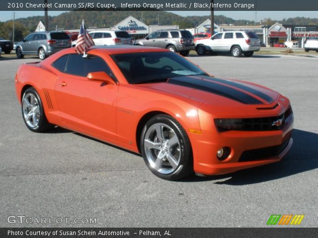 2010 Chevrolet Camaro SS/RS Coupe in Inferno Orange Metallic
