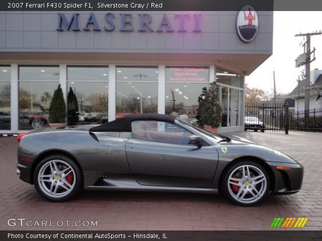 2007 Ferrari F430 Spider F1 in Silverstone Gray
