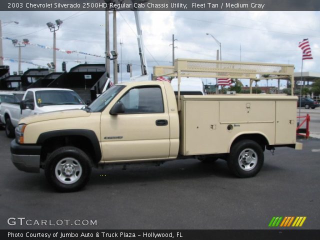 2003 Chevrolet Silverado 2500HD Regular Cab Chassis Utility in Fleet Tan