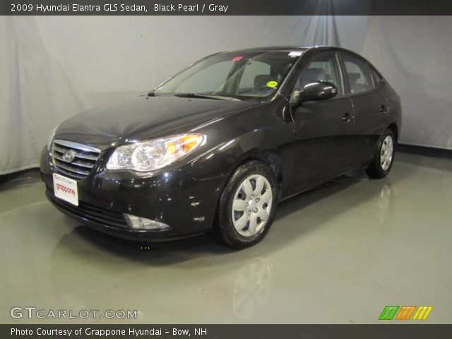 2009 Hyundai Elantra GLS Sedan in Black Pearl