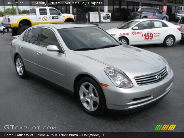 2004 Infiniti G 35 Sedan in Brilliant Silver Metallic