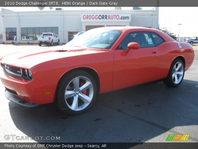 2010 Dodge Challenger SRT8 in HEMI Orange