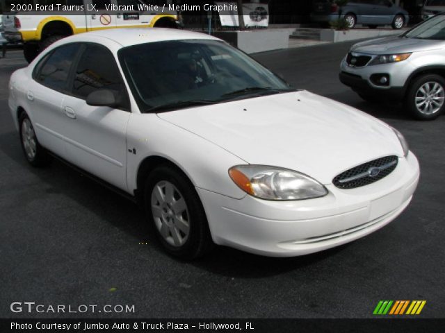 2000 Ford Taurus LX in Vibrant White