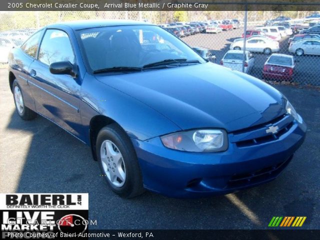 2005 Chevrolet Cavalier Coupe in Arrival Blue Metallic