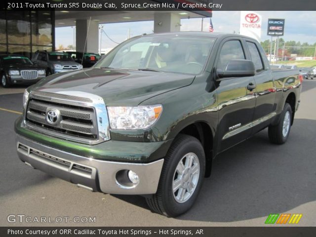 2011 Toyota Tundra SR5 Double Cab in Spruce Green Mica