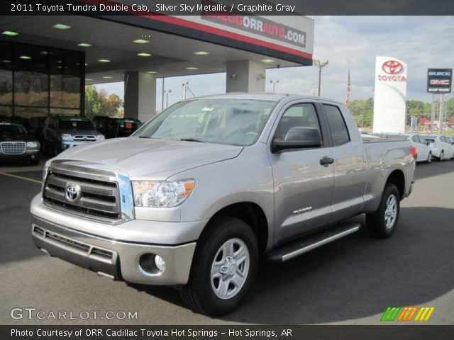 2011 Toyota Tundra Double Cab in Silver Sky Metallic