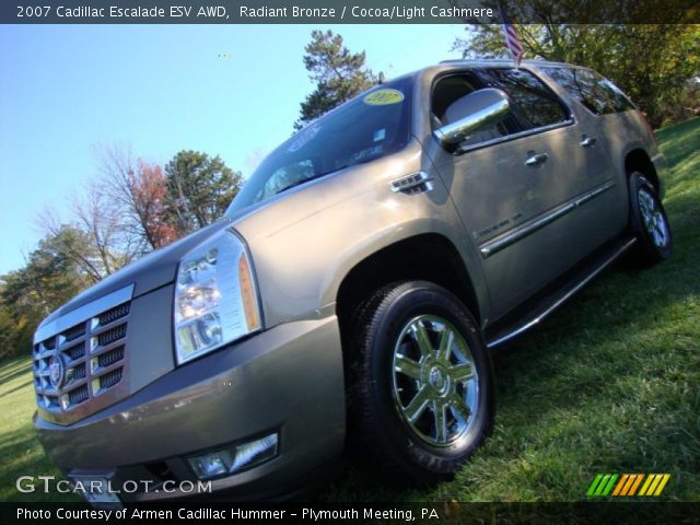 2007 Cadillac Escalade ESV AWD in Radiant Bronze