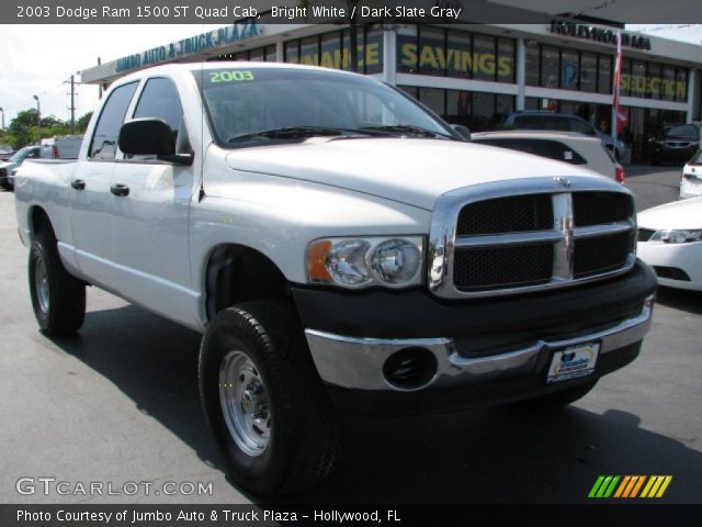 2003 Dodge Ram 1500 ST Quad Cab in Bright White