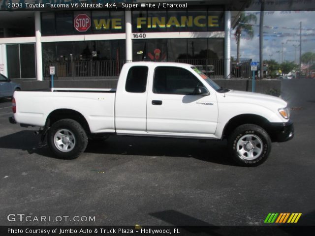 2003 Toyota Tacoma V6 Xtracab 4x4 in Super White