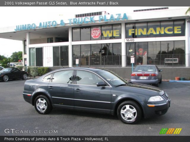 2001 Volkswagen Passat GLS Sedan in Blue Anthracite Pearl