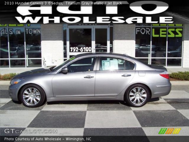 2010 Hyundai Genesis 3.8 Sedan in Titanium Gray Metallic
