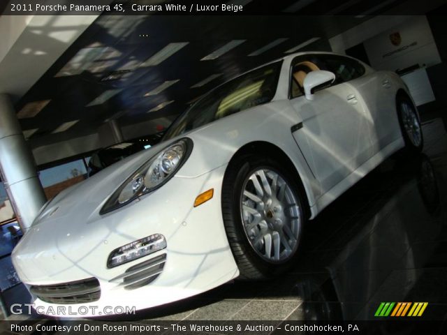 2011 Porsche Panamera 4S in Carrara White