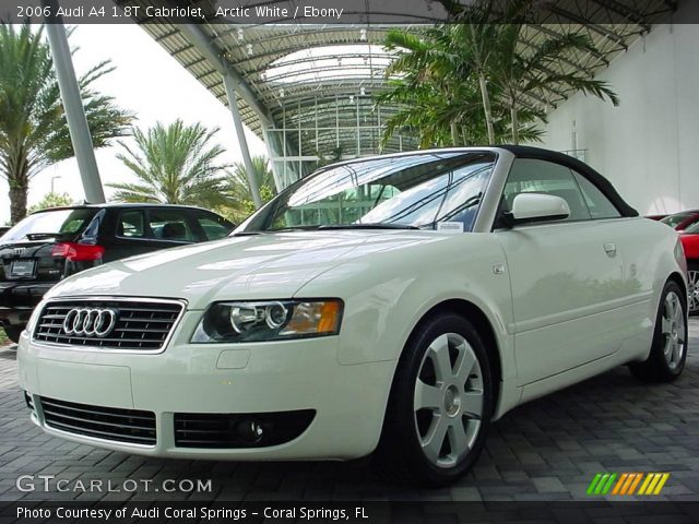 2006 Audi A4 1.8T Cabriolet in Arctic White