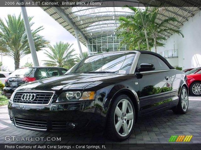2006 Audi A4 1.8T Cabriolet in Brilliant Black