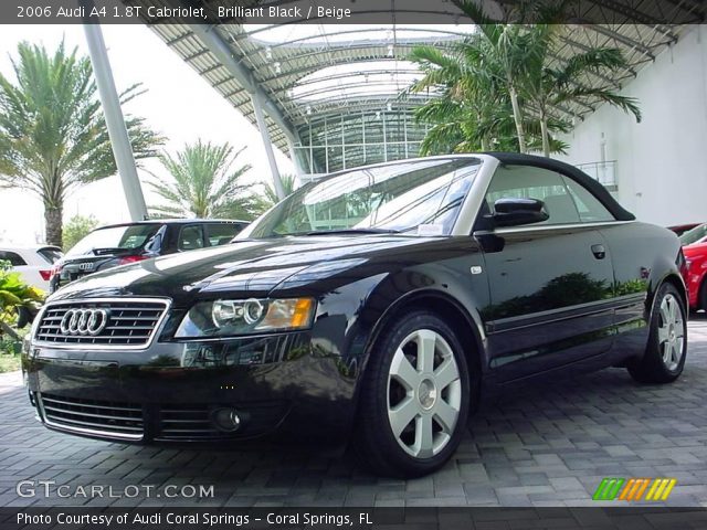 2006 Audi A4 1.8T Cabriolet in Brilliant Black