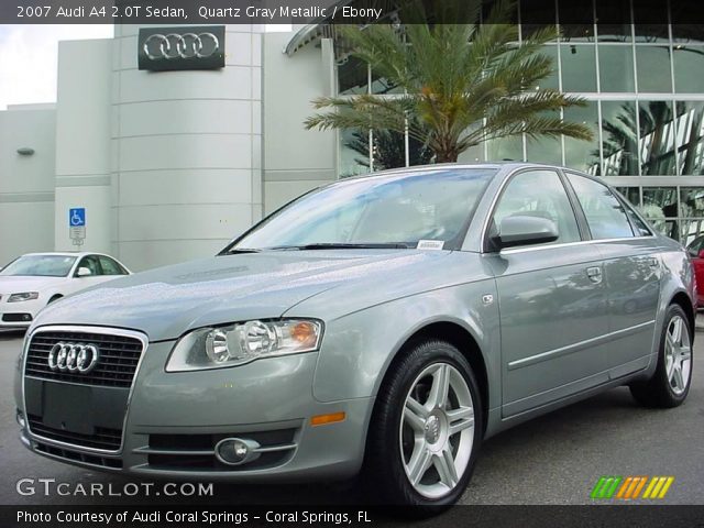 2007 Audi A4 2.0T Sedan in Quartz Gray Metallic