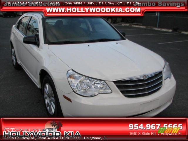 2008 Chrysler Sebring LX Sedan in Stone White