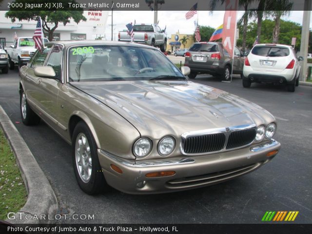 2000 Jaguar XJ XJ8 in Topaz Metallic