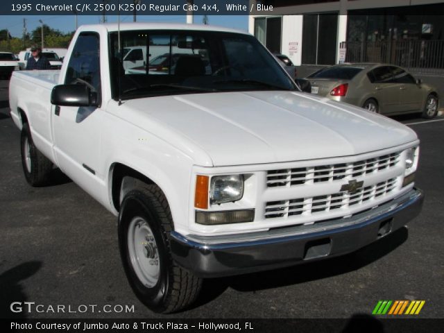 1995 Chevrolet C/K 2500 K2500 Regular Cab 4x4 in White