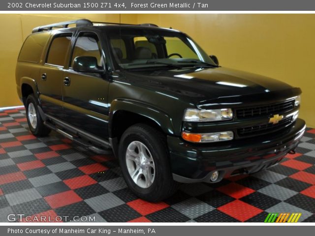 2002 Chevrolet Suburban 1500 Z71 4x4 in Forest Green Metallic