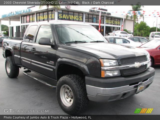 2003 Chevrolet Silverado 2500HD LS Extended Cab in Black