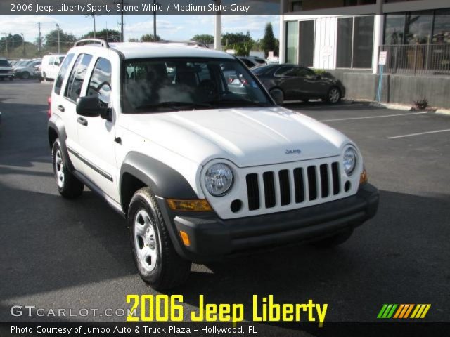 2006 Jeep Liberty Sport in Stone White