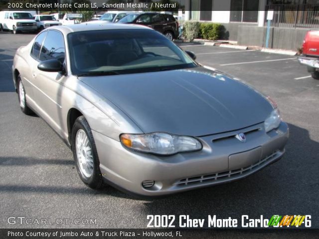 2002 Chevrolet Monte Carlo LS in Sandrift Metallic