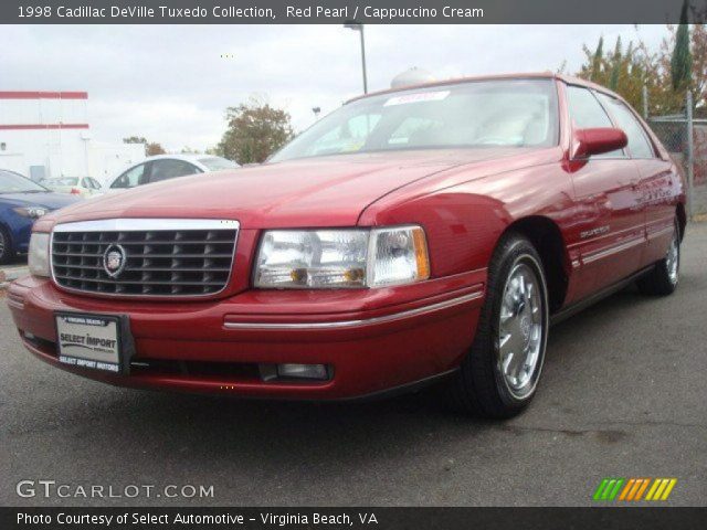 1998 Cadillac DeVille Tuxedo Collection in Red Pearl