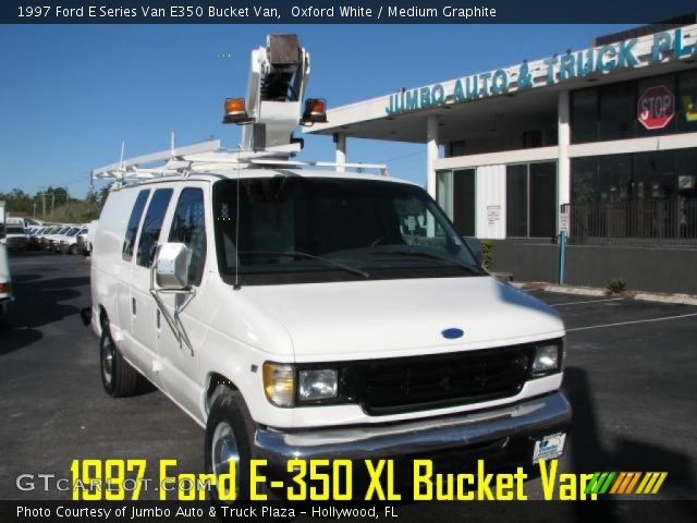 1997 Ford E Series Van E350 Bucket Van in Oxford White