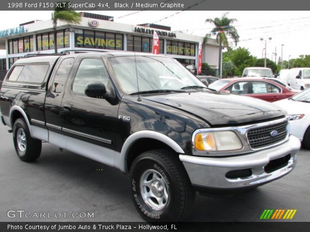 1998 Ford F150 XLT SuperCab 4x4 in Black