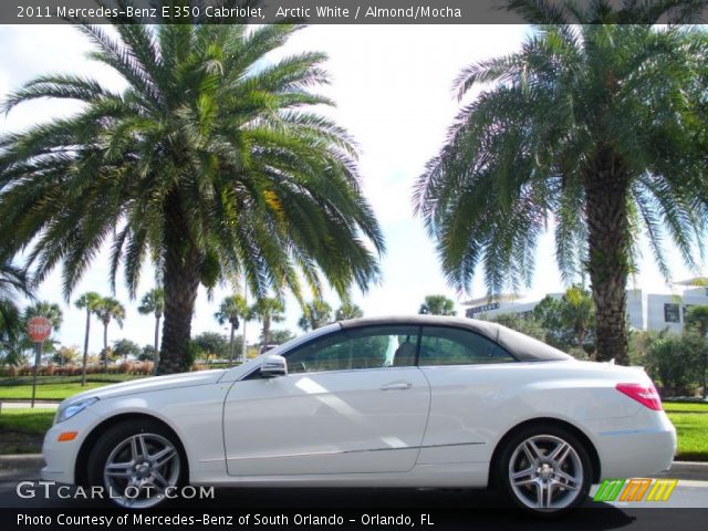 2011 Mercedes-Benz E 350 Cabriolet in Arctic White