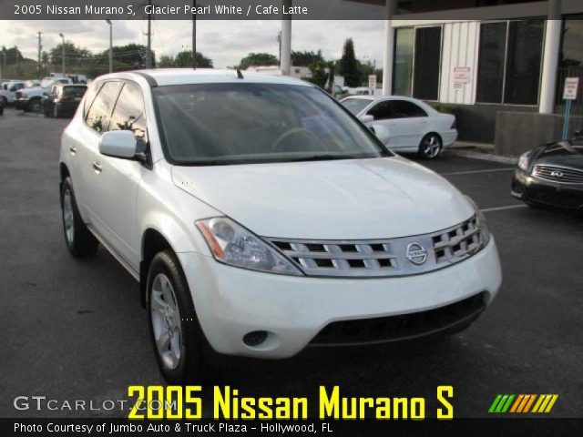 2005 Nissan Murano S in Glacier Pearl White