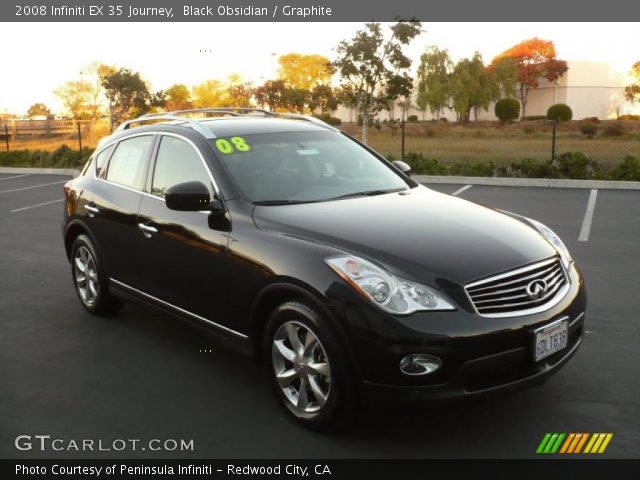 2008 Infiniti EX 35 Journey in Black Obsidian