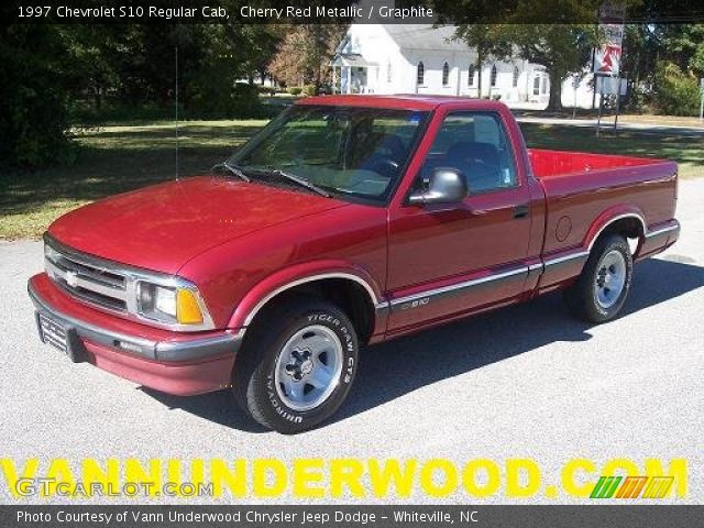 1997 Chevrolet S10 Regular Cab in Cherry Red Metallic
