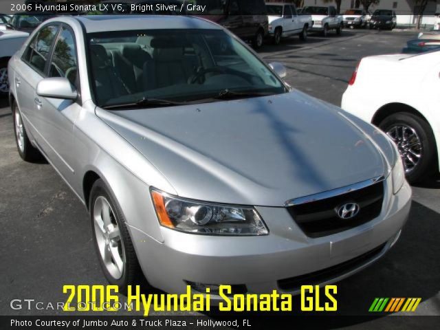 2006 Hyundai Sonata LX V6 in Bright Silver