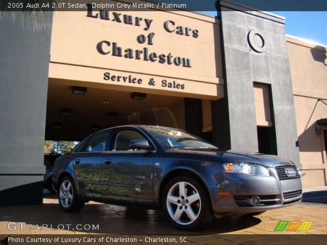 2005 Audi A4 2.0T Sedan in Dolphin Grey Metallic