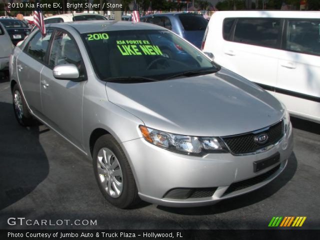2010 Kia Forte EX in Bright Silver