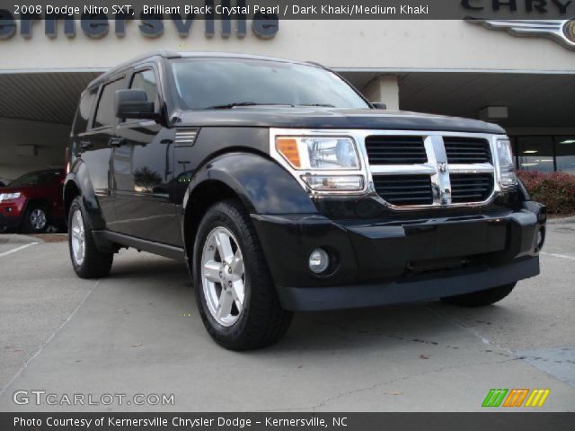 2008 Dodge Nitro SXT in Brilliant Black Crystal Pearl