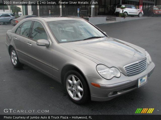 2003 Mercedes-Benz C 240 Sedan in Pewter Silver Metallic