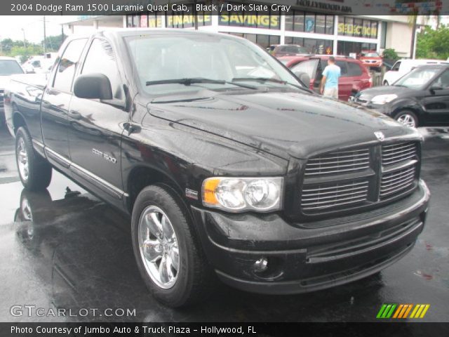 2004 Dodge Ram 1500 Laramie Quad Cab in Black