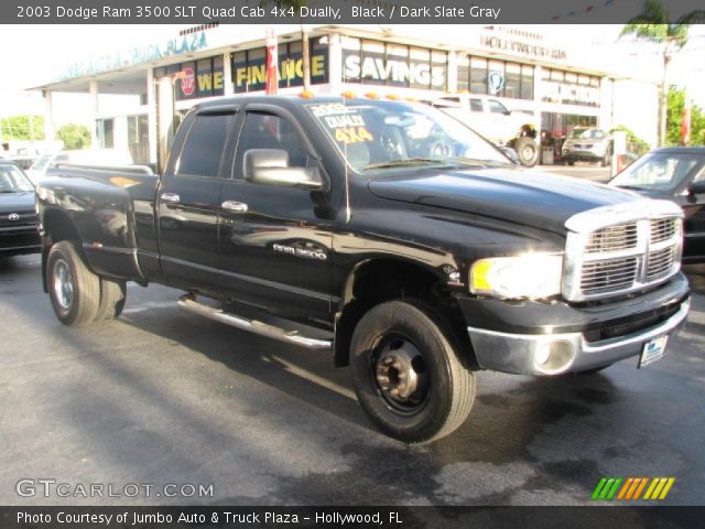 2003 Dodge Ram 3500 SLT Quad Cab 4x4 Dually in Black