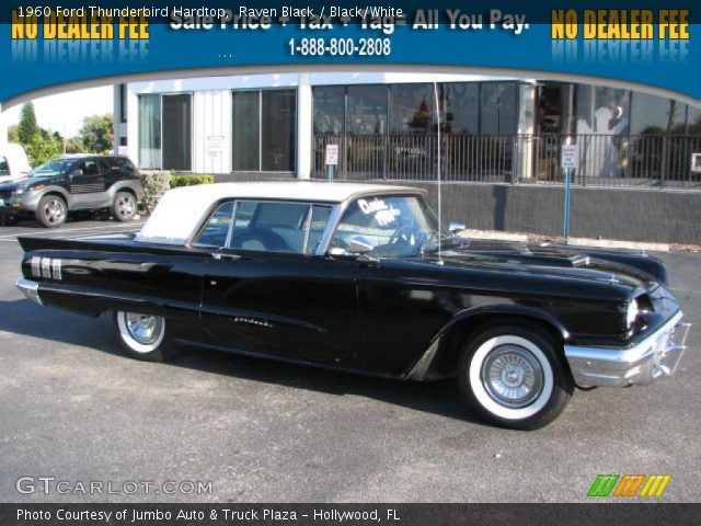 1960 Ford Thunderbird Hardtop in Raven Black